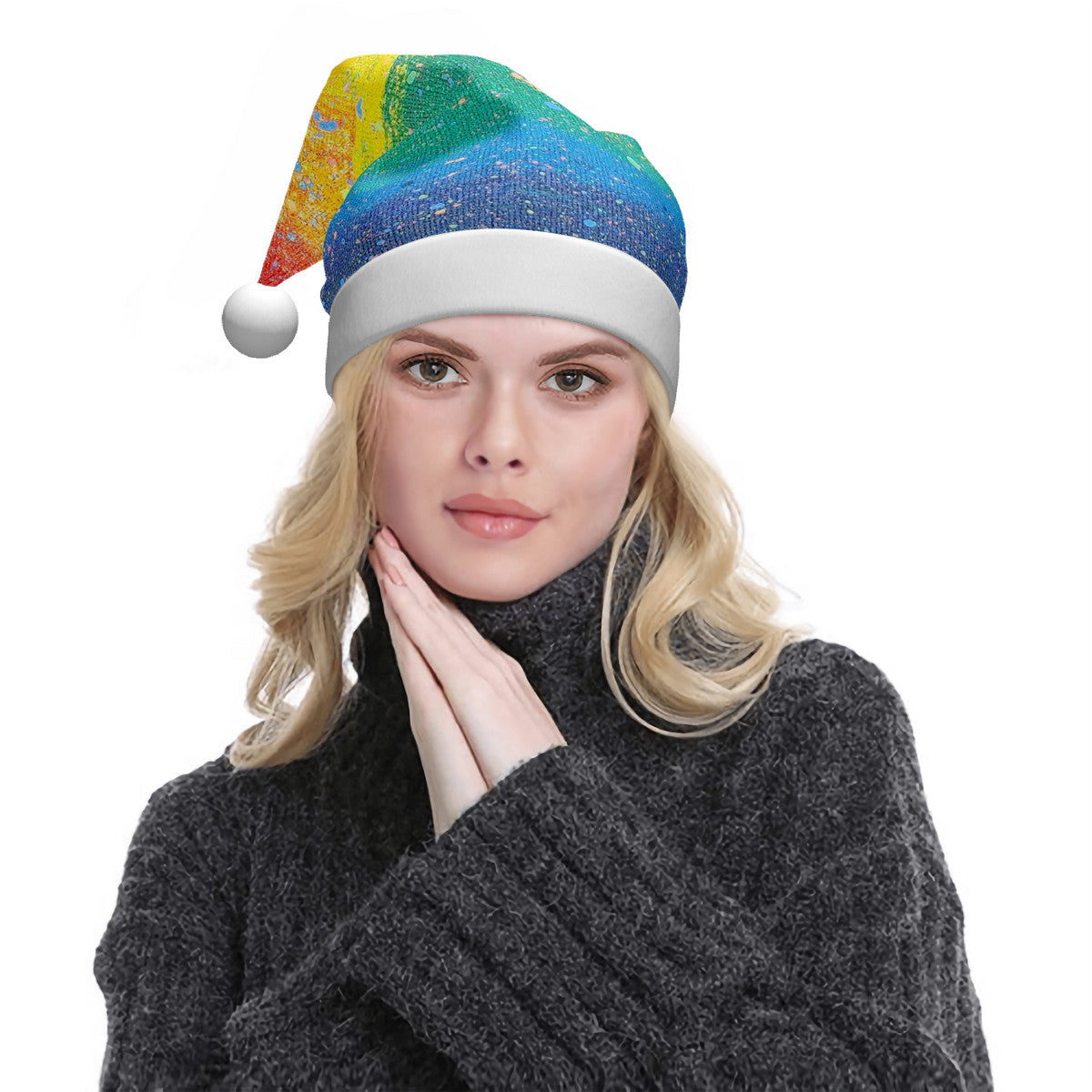 Gavin Scott PRIDE Glowing Plush Holiday Hat (Adult)