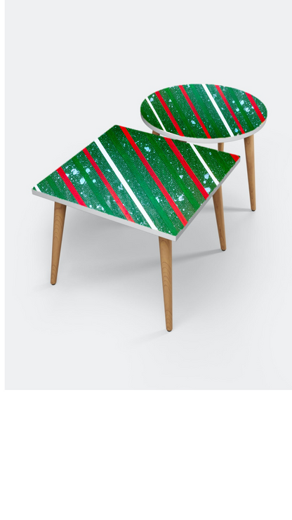 Gavin Scott Side Tables (2 Base Colors; Square & Round)