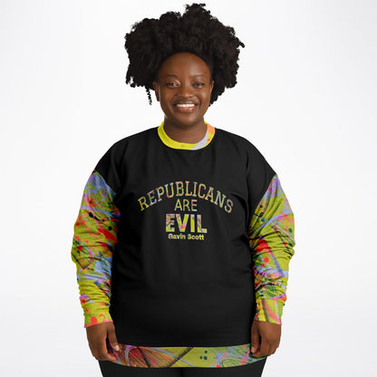 Gavin Scott REPUBLICANS ARE EVIL Sweater (Genderless 2XL-6XL)