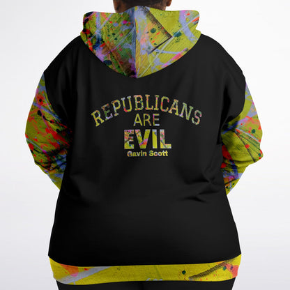 Gavin Scott "REPUBLICANS ARE EVIL" Hoodie (Genderless 2XL-6XL)
