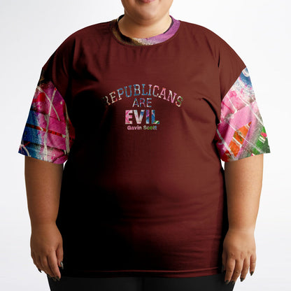 Gavin Scott REPUBLICANS ARE EVIL Tee (Genderless 2XL-6XL)