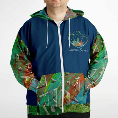 Gavin Scott REPUBLICANS ARE EVIL Zip-up Hoodie (Genderless 2XL-6XL)