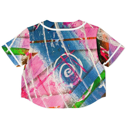 Gavin Scott Cropped Baseball Jersey (Femme XS-XL)