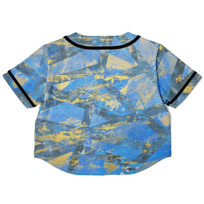 Gavin Scott Cropped Baseball Jersey (Femme XS-XL)