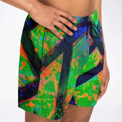 Gavin Scott Square Cut Swim Trunks (Masc XS-3XL)