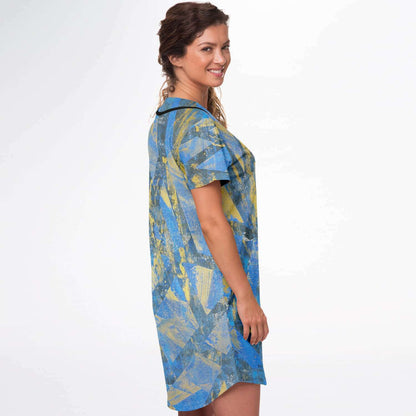 Gavin Scott Baseball Jersey Dress (Femme XS-3XL)