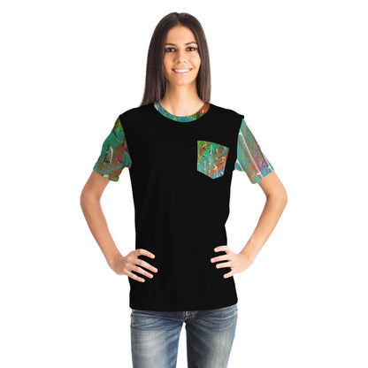 Gavin Scott Splash of Color Pocket Tee (Genderless XS-4XL)