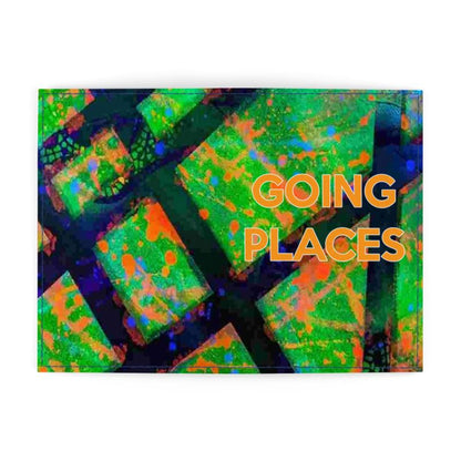 Gavin Scott Deluxe Leather & Vegan Leather GOING PLACES Passport Cover (2 Sizes)