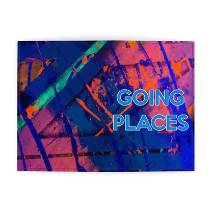 Gavin Scott Deluxe Leather & Vegan Leather GOING PLACES Passport Cover (2 Sizes)