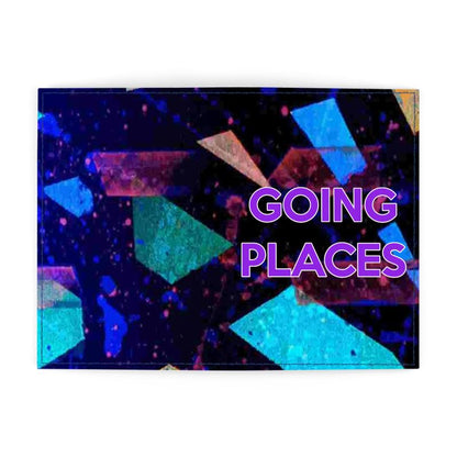 Gavin Scott Deluxe Leather & Vegan Leather GOING PLACES Passport Cover (2 Sizes)