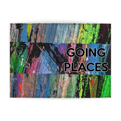 Gavin Scott Deluxe Leather & Vegan Leather GOING PLACES Passport Cover (2 Sizes)