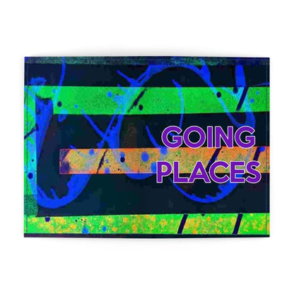 Gavin Scott Deluxe Leather & Vegan Leather GOING PLACES Passport Cover (2 Sizes)