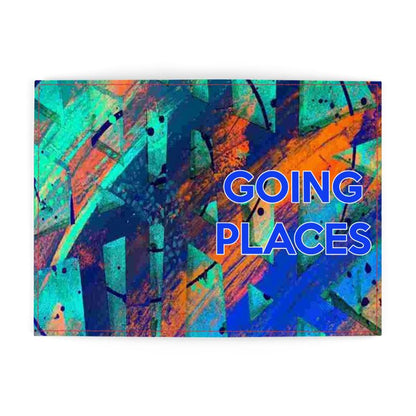 Gavin Scott Deluxe Leather & Vegan Leather GOING PLACES Passport Cover (2 Sizes)