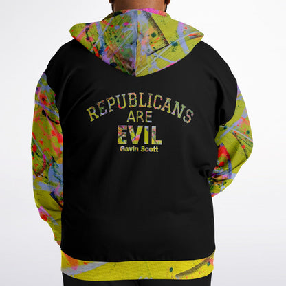 Gavin Scott "REPUBLICANS ARE EVIL" Hoodie (Genderless 2XL-6XL)