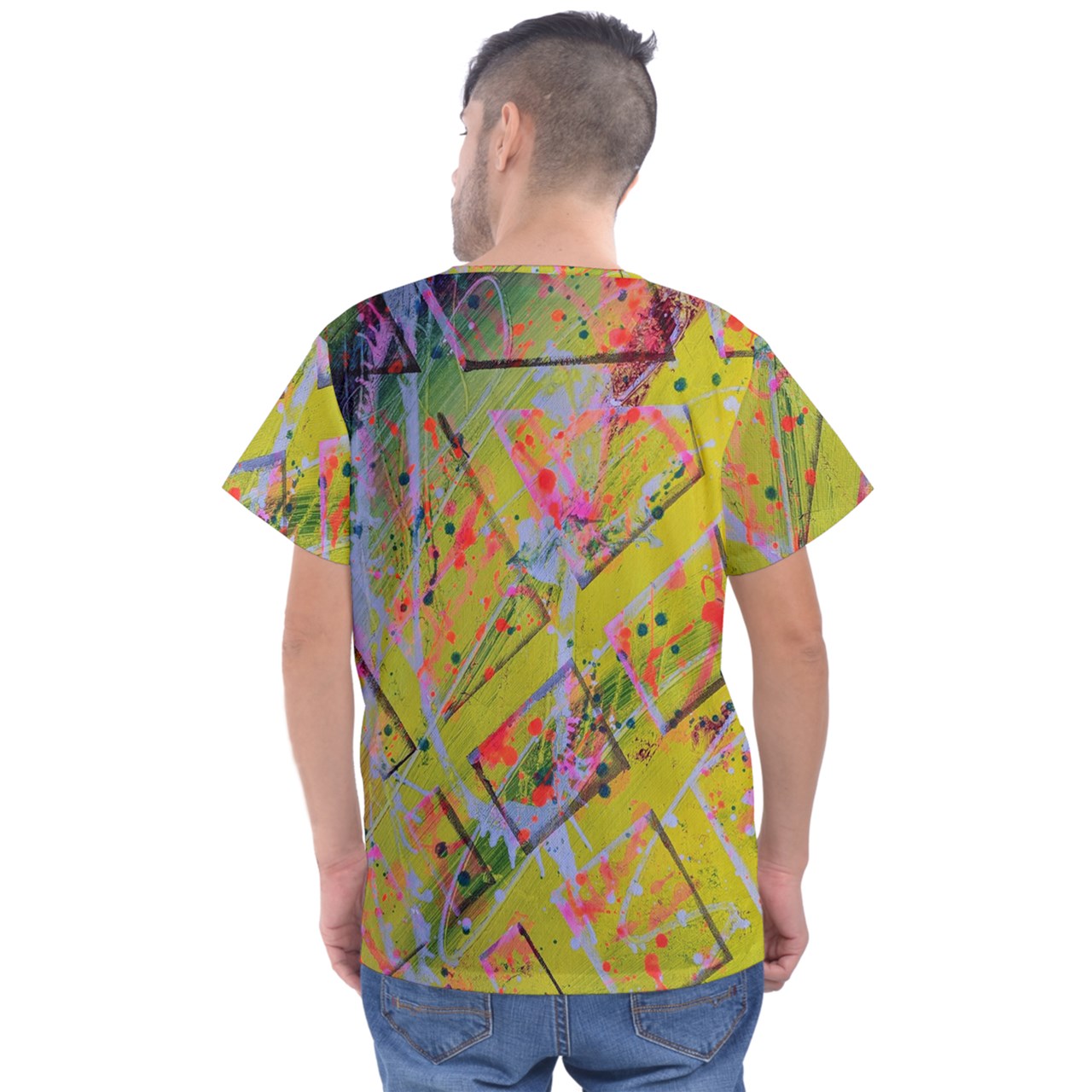 Gavin Scott V-Neck Scrub Top (Masc XS-3XL)