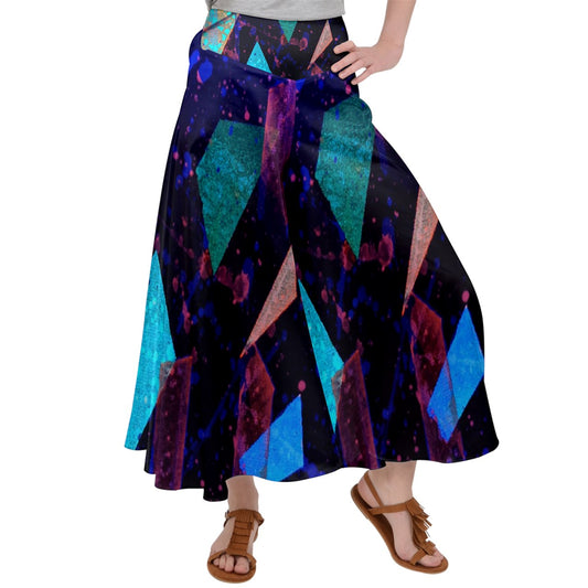 Gavin Scott Sassy Satin Palazzo Pants (Femme XS-3XL)