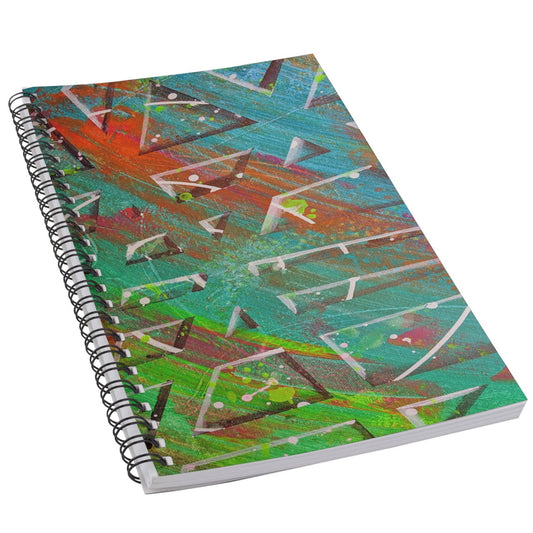 Gavin Scott Spiraled Notebook