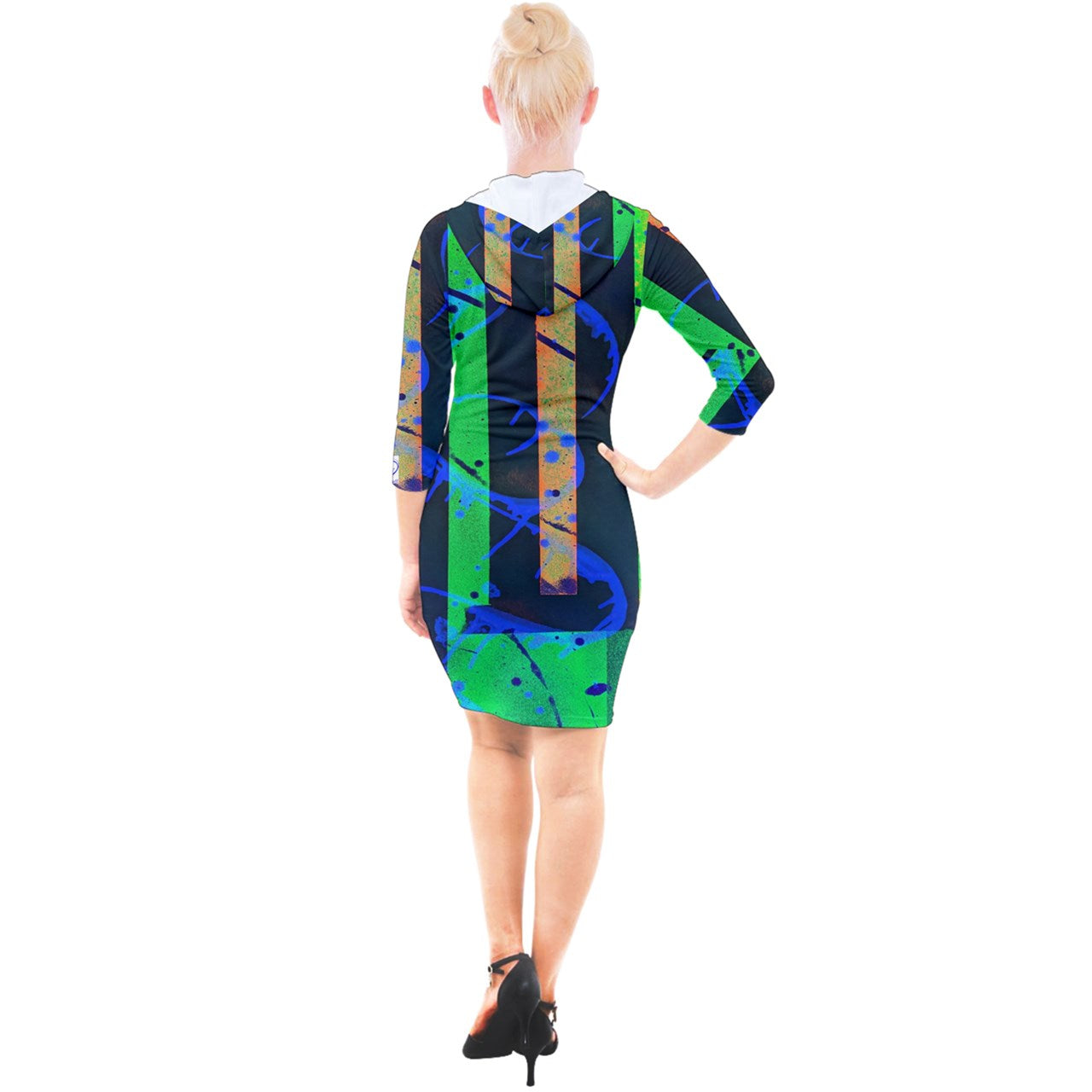 Gavin Scott Vivacious Hoodie Dress (Femme XS-3XL)