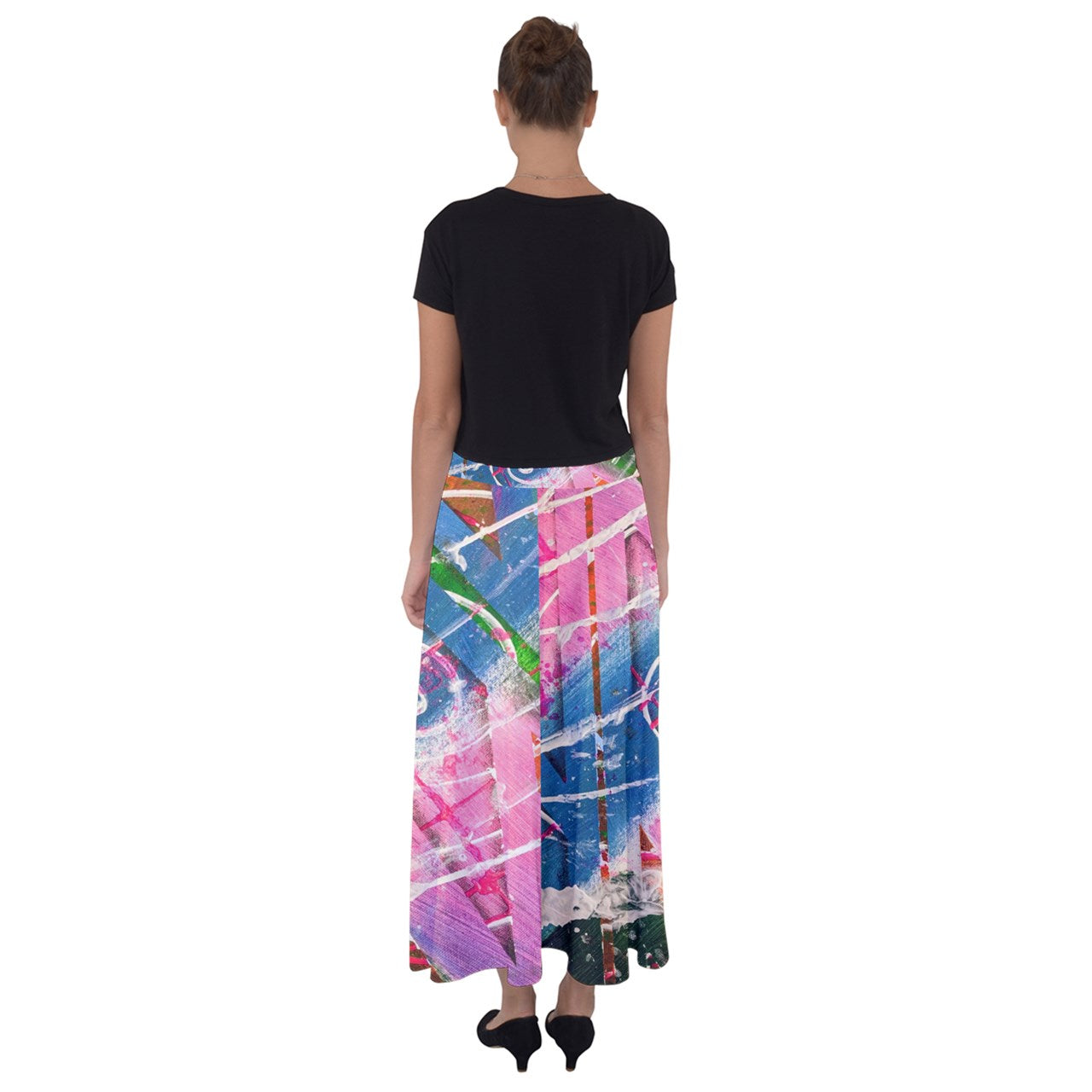 Gavin Scott Flared Maxi Skirt (Femme XS-5XL)