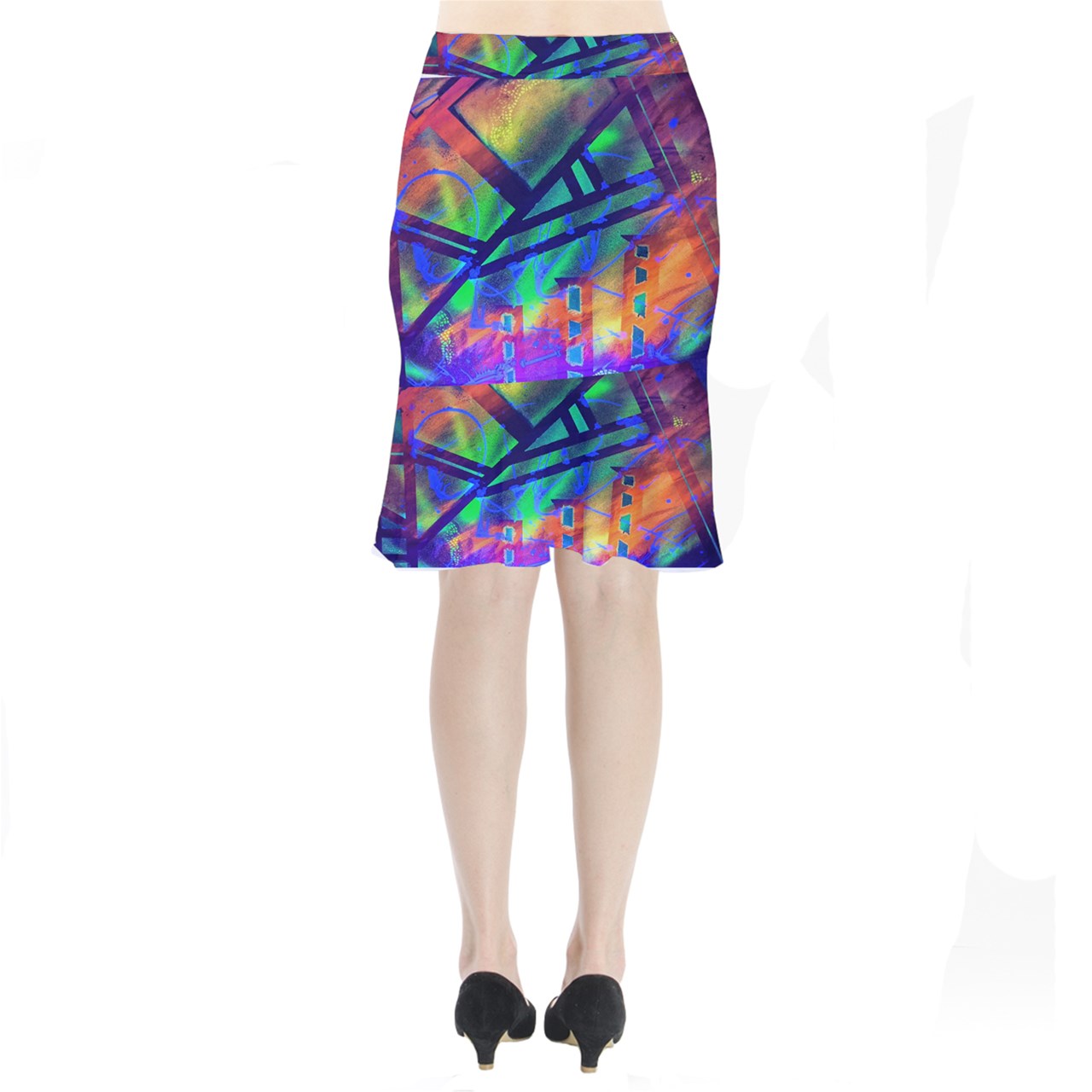 Gavin Scott Short Mermaid Skirt (Femme XS-5XL)