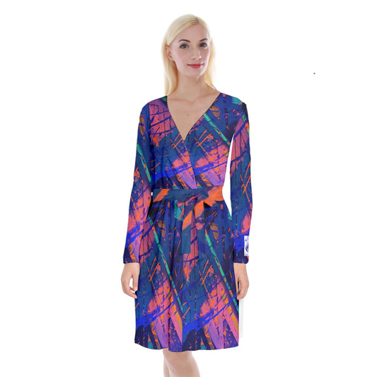 Gavin Scott KiKi Kimono Tie Front Dress (Femme XS-5XL)