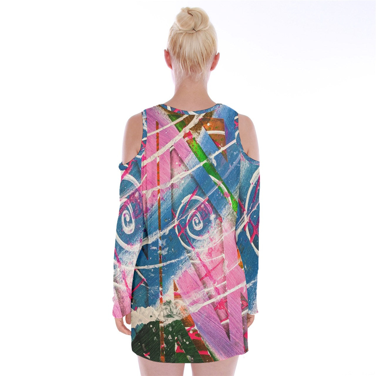 Gavin Scott Shoulder Show Dress (Femme XS-3XL)