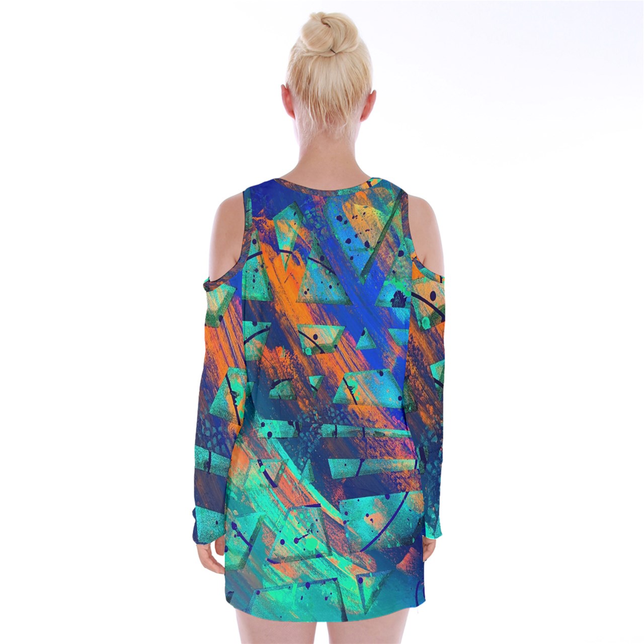 Gavin Scott Shoulder Show Dress (Femme XS-3XL)