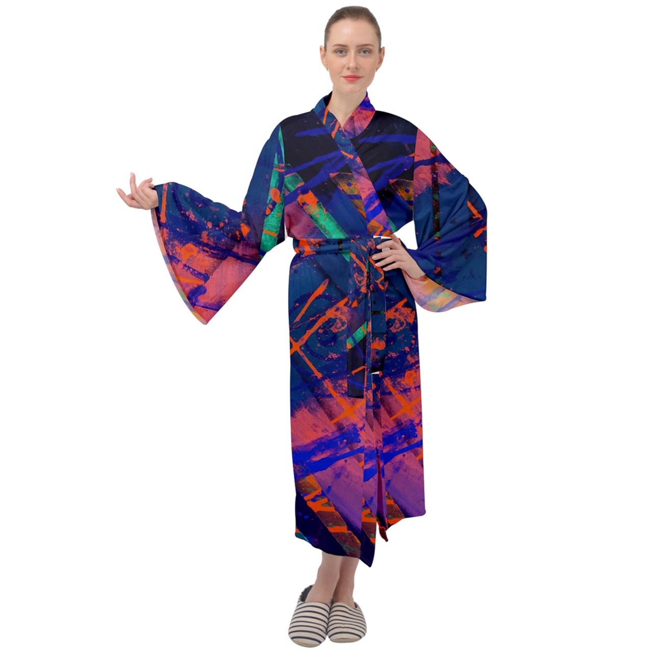 Gavin Scott Chic KiKi Velvet Kimono (Genderless XS-3XL)