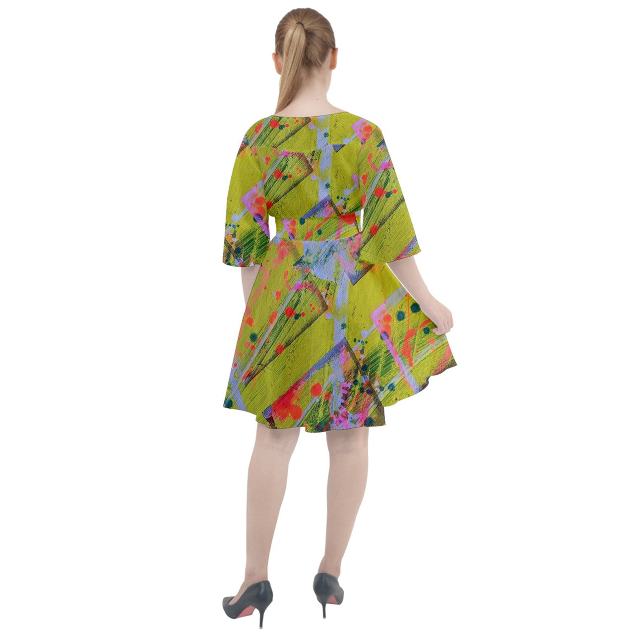 Gavin Scott Butterfly Button Up Dress (Femme XS-3XL)