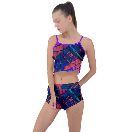 Gavin Scott Summer Cropped Set (Femme XS-3XL)