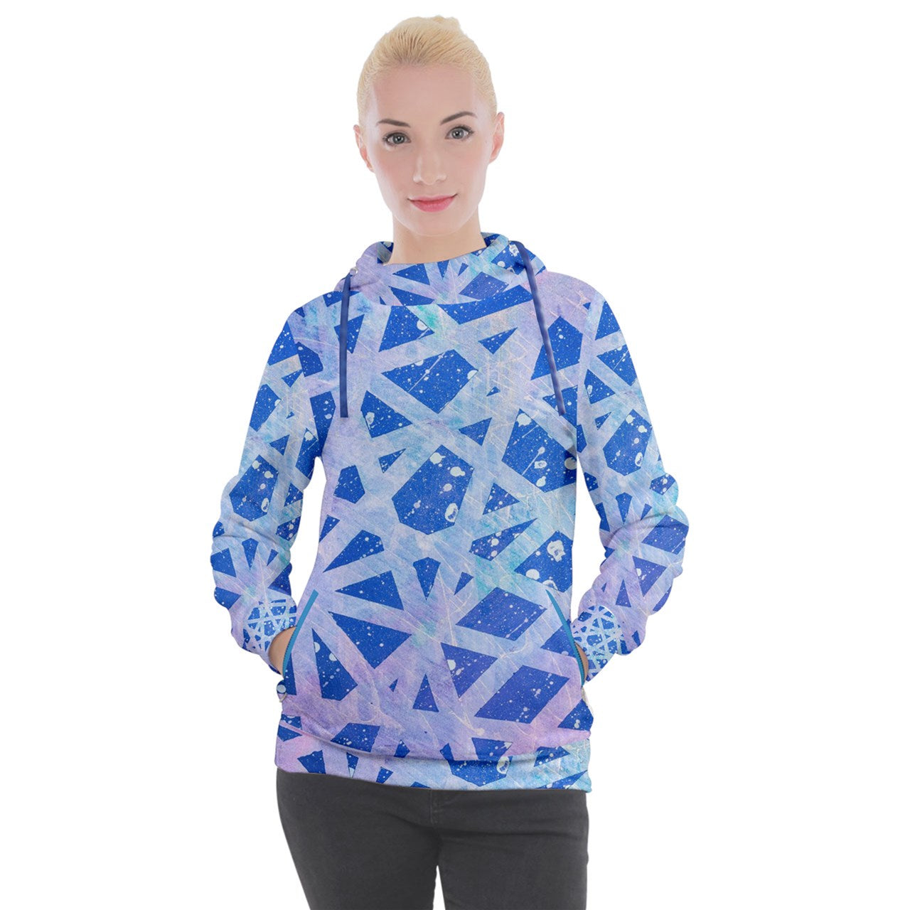 Gavin Scott Pullover Hoodie with Zipper Pockets (Femme XS-3XL)