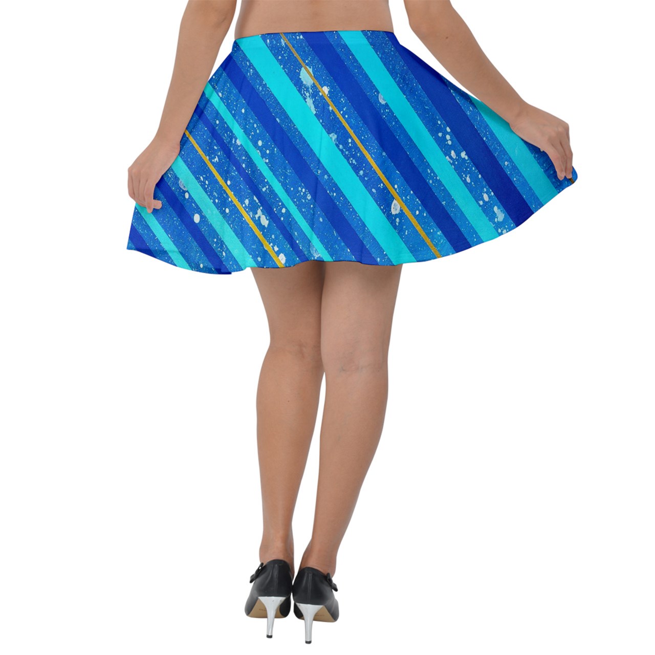 Gavin Scott Velvet Skater Skirt (Femme XS-3XL)