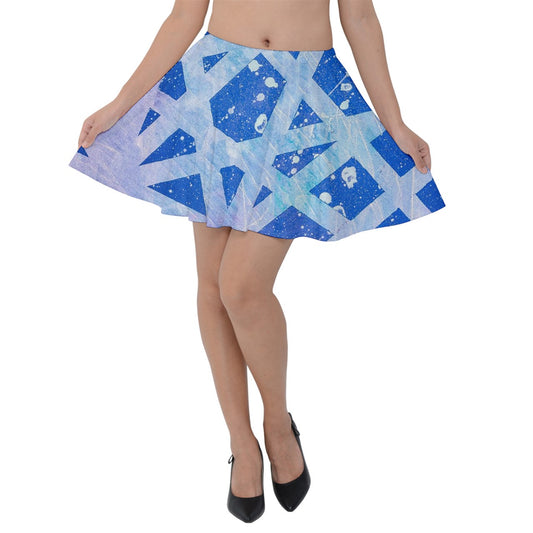 Gavin Scott Velvet Skater Skirt (Femme XS-3XL)