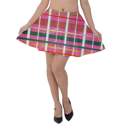 Gavin Scott Velvet Skater Skirt (Femme XS-3XL)