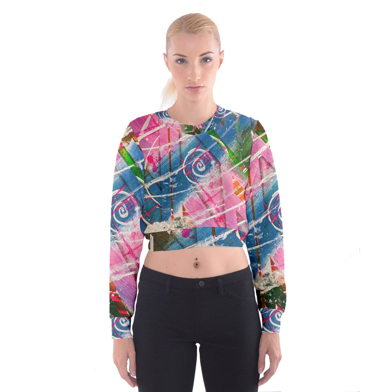 Gavin Scott Cropped Sweatshirt (Femme XS-3XL)