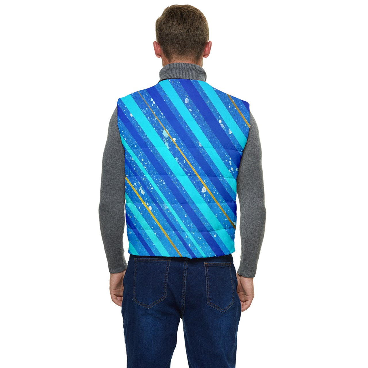 Gavin Scott Button Up Puffer Vest (Masc XS-5XL)