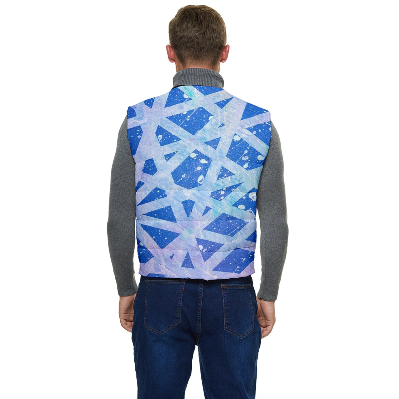 Gavin Scott Button Up Puffer Vest (Masc XS-5XL)