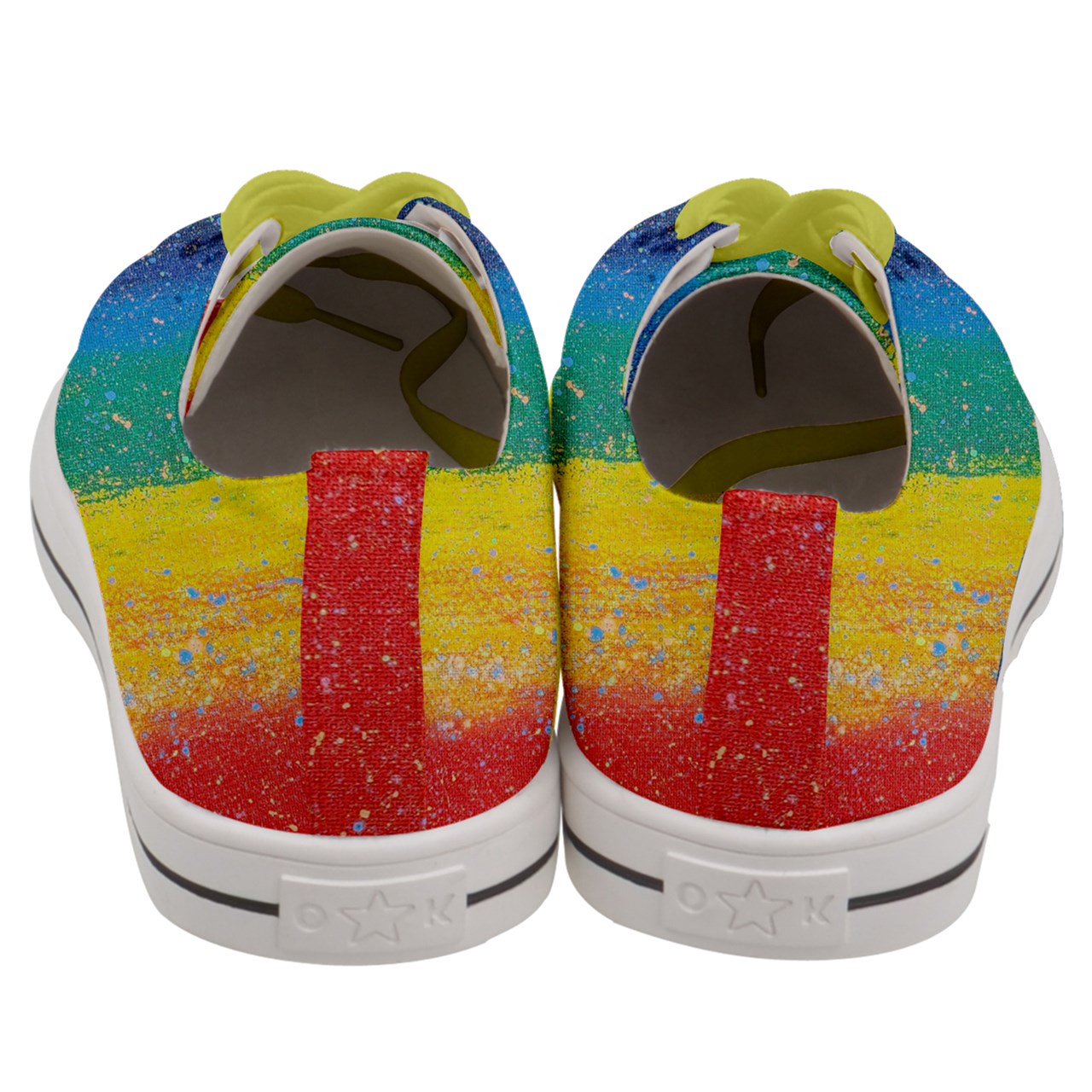 Gavin Scott PRIDE Low Top Canvas Sneakers (Femme)