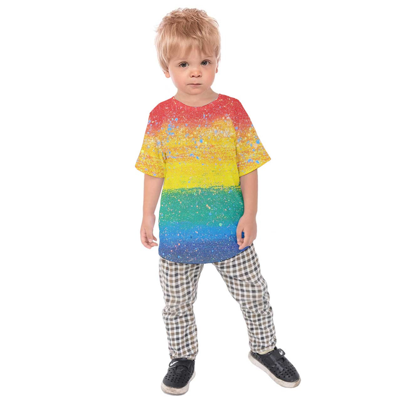 Gavin Scott PRIDE Raglan Tee (Youth/Petite Genderless 2-18)