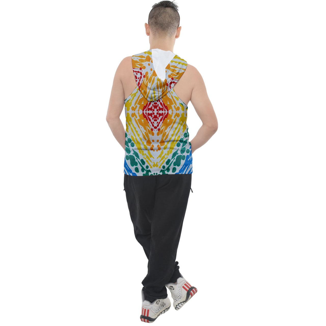 Gavin Scott PRIDE Sleeveless Hoodie (Masc XS-3XL)