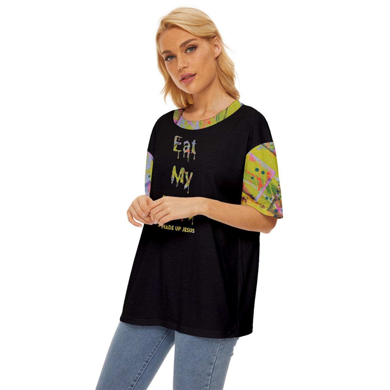 Gavin Scott EAT MY BODY Oversized Tee (Femme XS-5XL)