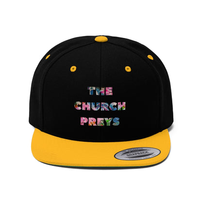 Gavin Scott "THE CHURCH PREYS" Flat Bill Hat