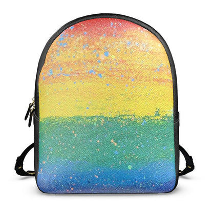 Gavin Scott PRIDE Deluxe Leather Backpack