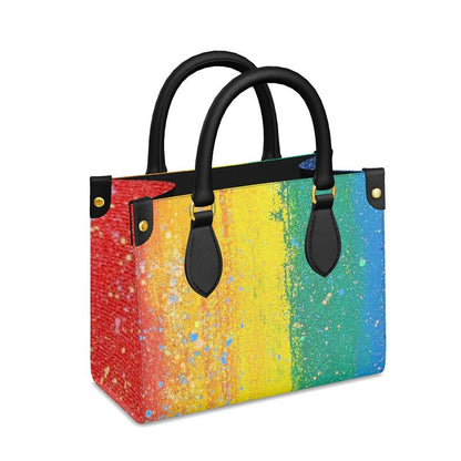 Gavin Scott Deluxe Leather PRIDE Mini Shopper Tote