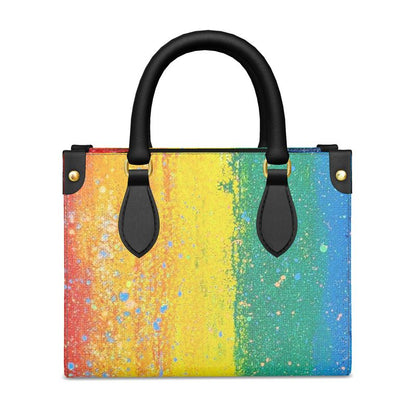 Gavin Scott Deluxe Leather PRIDE Mini Shopper Tote