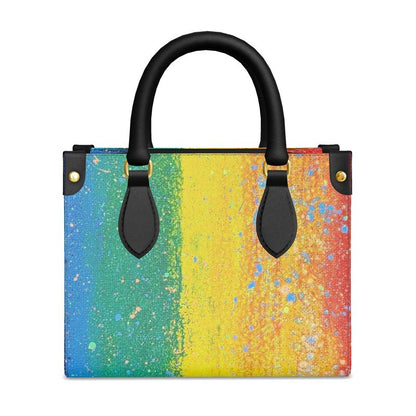 Gavin Scott Deluxe Leather PRIDE Mini Shopper Tote
