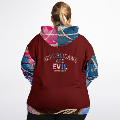 Gavin Scott "REPUBLICANS ARE EVIL" Hoodie (Genderless 2XL-6XL)