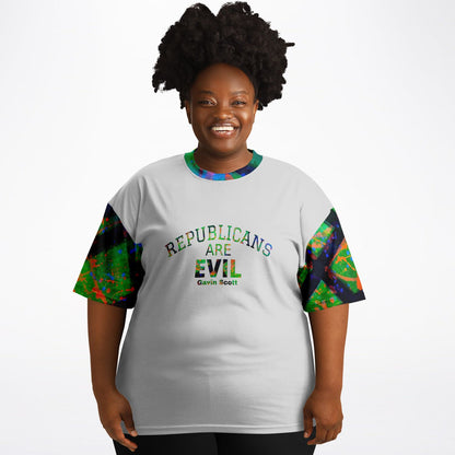 Gavin Scott REPUBLICANS ARE EVIL Tee (Genderless 2XL-6XL)