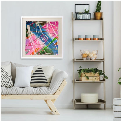 LIMITED EDITION Gavin Scott Silk Scarf (Framed)