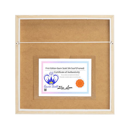 LIMITED EDITION Gavin Scott Silk Scarf (Framed)